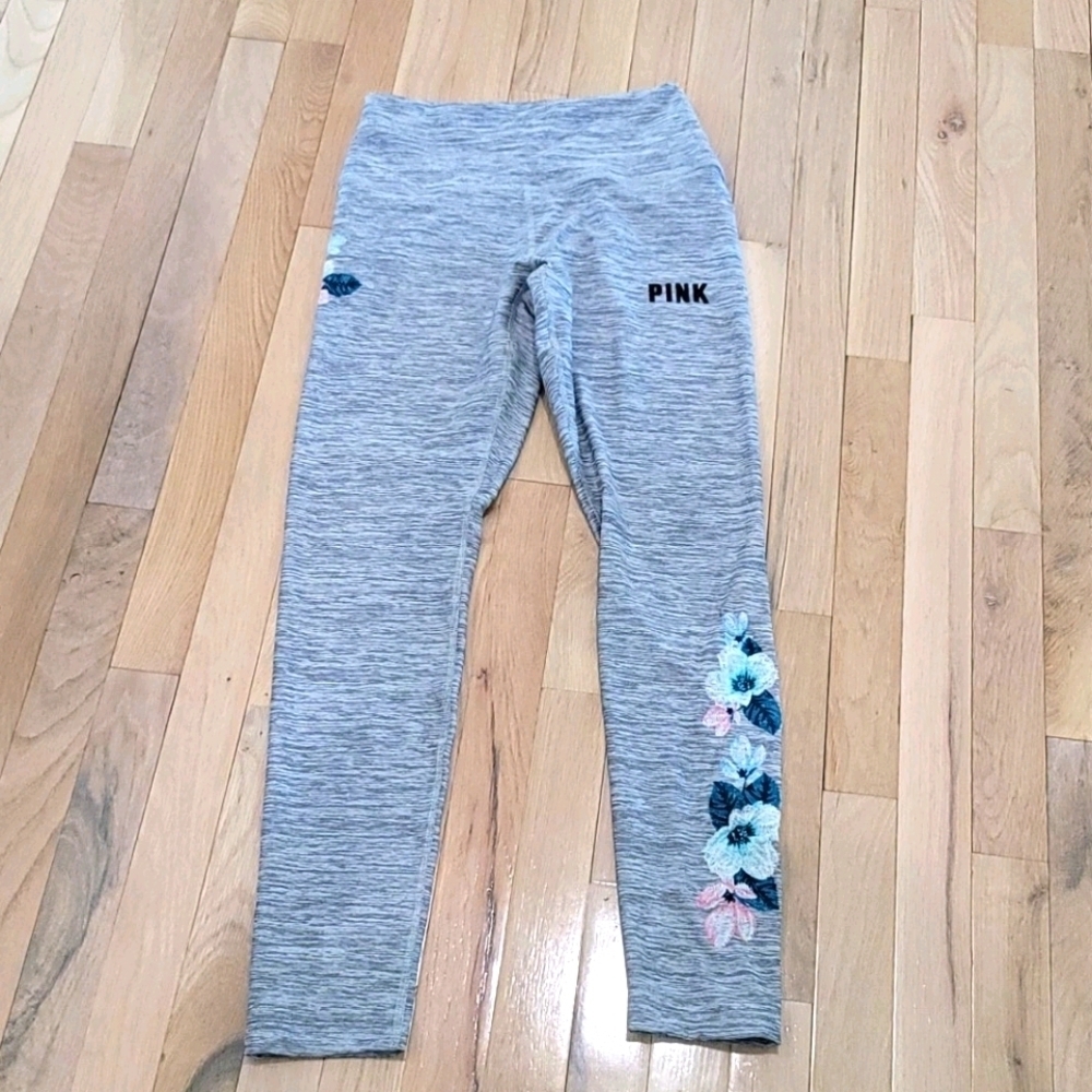 Pink Victorias Secret leggings.  Size M